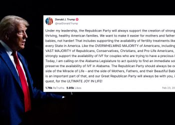 트럼프 “모든 IVF 비용 정부가 부담…더 많은 아기 원해”