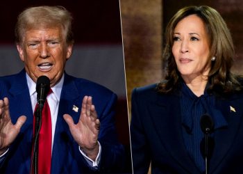 토론 앞두고 해리스 지지율 상승세 주춤…해리스 47% vs 트럼프 48%