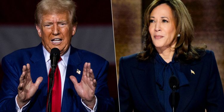 토론 앞두고 해리스 지지율 상승세 주춤…해리스 47% vs 트럼프 48%