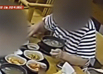 “갈비탕서 휴지 나왔다” 돈 안낸 3명…CCTV 돌려보니 입 닦다 ‘퐁당'[영상]