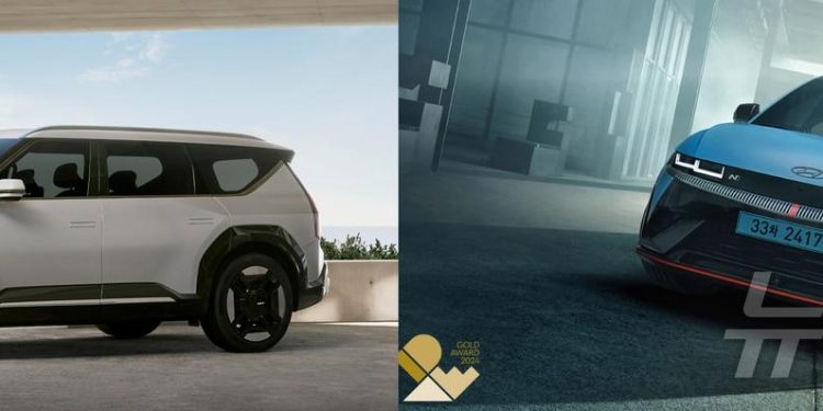 EV9·아이오닉 5N, 美 ‘IDEA 디자인어워드’ 최고상 수상
