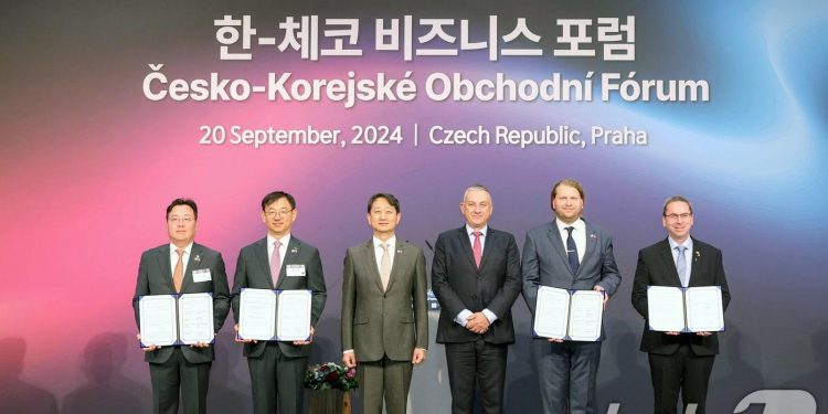 한-체코 원전 생태계 전주기 협력체계 구축…MOU 13건 체결