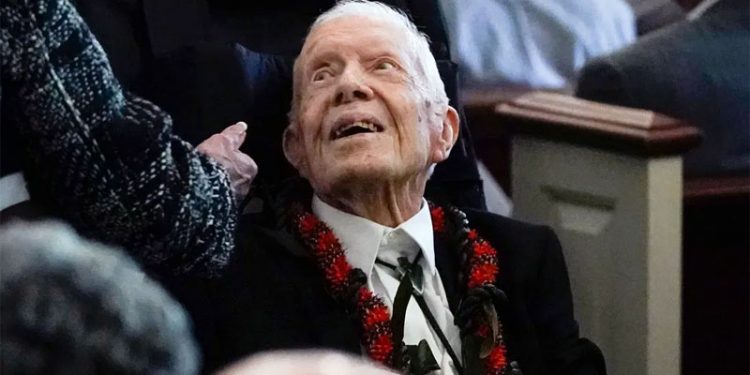 바이든, 지미 카터 100번째 생일 축하…”미국의 도덕적인 힘”