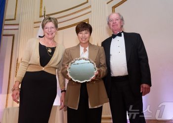 박세리, DJ·반기문 이어 밴 플리트상 수상…한국 여성 최초