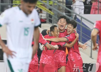 ‘오세훈·오현규·이재성 골골골’ 홍명보호, 이라크 꺾고 B조 단독 선두