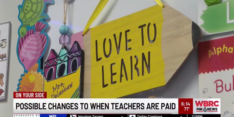 주의원, 교사에게 월 2회 급여 지급하는 법안 발의