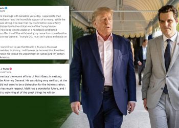 ‘성 매수 의혹’ 트럼프 법무부 장관 지명자 게이츠 전격 사퇴