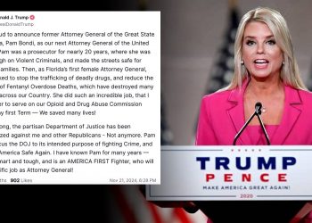 트럼프, ‘게이츠 사퇴’ 법무장관에 팸 본디 지명…탄핵재판 변호인