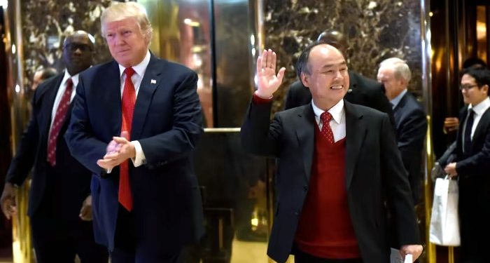 “손정의 회장, 트럼프 만나 140조 규모 대미 투자 발표”