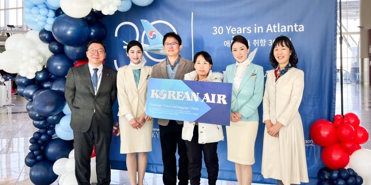 대한항공, 美 애틀란타 취항 30주년 행사…”1994년 첫 비행”