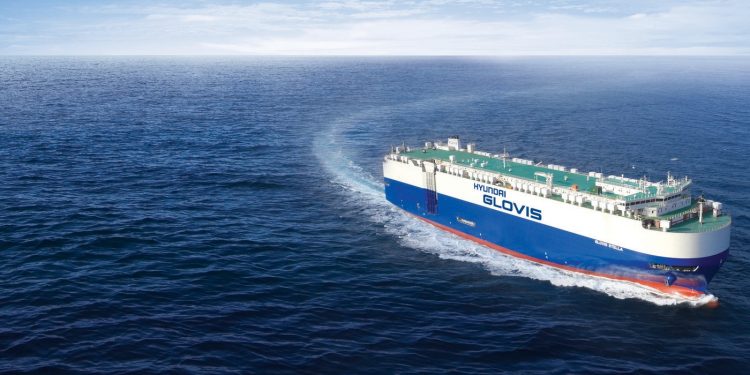 현대·기아차와 완성차 해상운송계약 체결…현대글로비스 14%↑