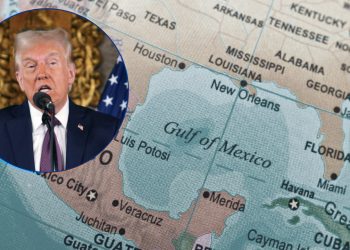 트럼프 “멕시코만, 아메리카만으로 명칭 바꿀 것” 멕시코 ‘노골적 압박’