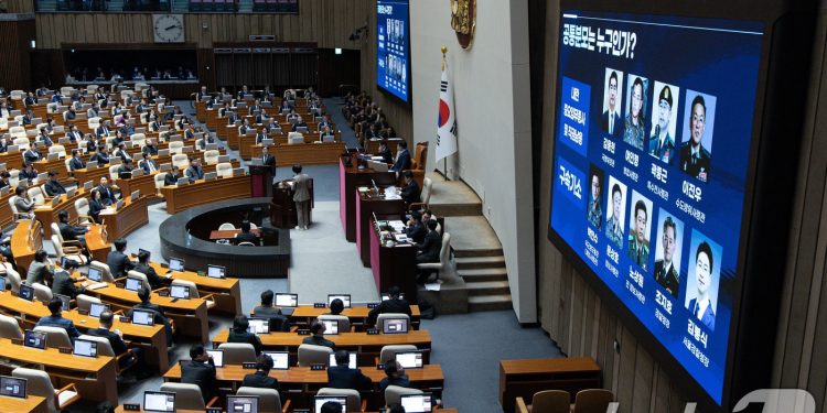 ‘尹수사·탄핵’ 충돌…”영장 방해 의원도 체포” vs “사기 탄핵”