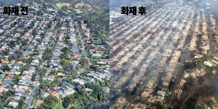 LA 산불, ‘터미네이터’ 배우 거주지 브렌트우드에도 번져…대피령 확대