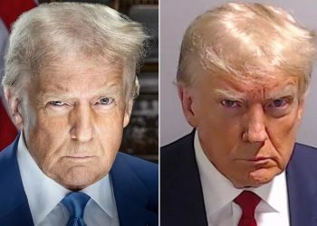 트럼프 47대 대통령 공식 사진, 본인 머그샷과 닮아 화제