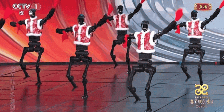 로봇 팔 ‘덩실덩실’ 칼군무…中 춘제쇼 또한번 기술굴기 과시