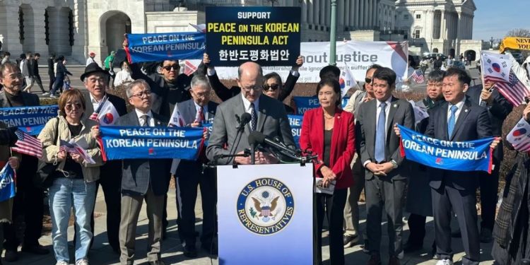 브래드 셔먼 하원의원, ‘한반도평화법안’ 하원서 재발의…한국전쟁 종전선언 촉구