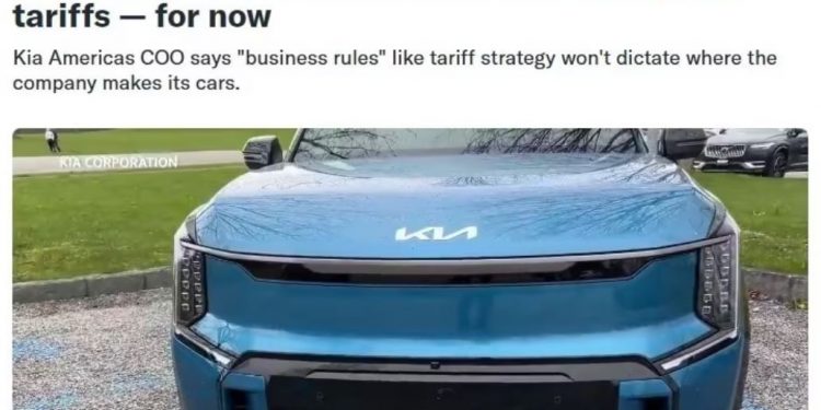 기아차 미국 판매 사상 최대, 트럼프 관세 전쟁의 최대 승자