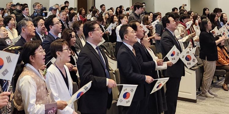 美 워싱턴DC서도 3.1절 기념식…4개 한인회 공동 주최