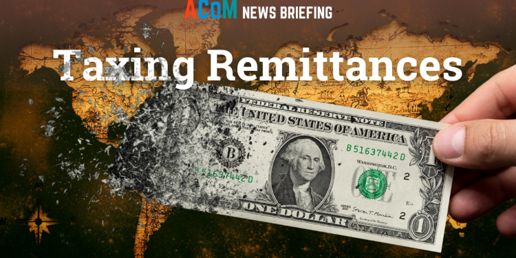 트럼프의 ‘송금세’ 추진, 전 세계 이민자 경제에 직격탄