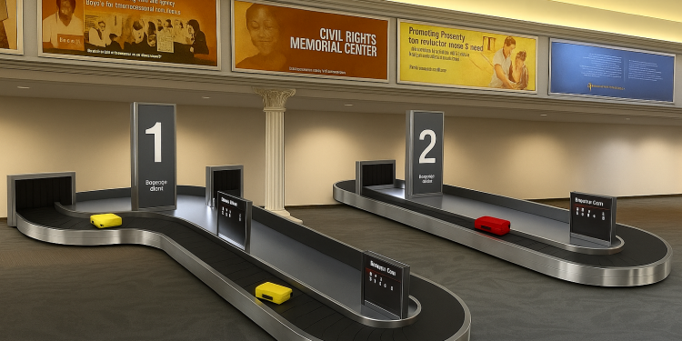 몽고메리 지역 공항, 500만 달러 규모 수하물 수취 구역 개조 공사 시작