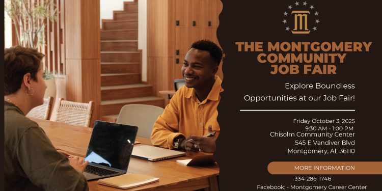 몽고메리, 10월 3일 커뮤니티 취업박람회 개최