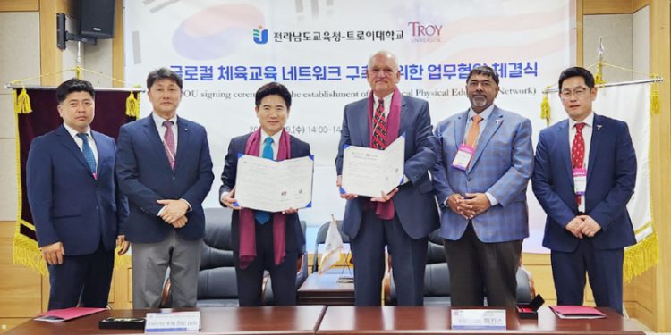 “전남교육, 이제 세계로”…트로이대에 ‘K-에듀센터’ 개소