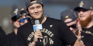 오타니, 만장일치로 내셔널리그 MVP… 3년 연속·통산 4번째 정상