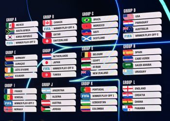 한국, 멕시코·남아공·유럽 PO 승자와 월드컵 A조…홍명보 “고지대·더위 적응 관건”