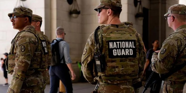 미 항소법원, 트럼프 워싱턴DC 주방위군 배치 유지 허용