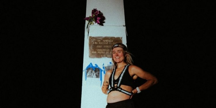 임신 22주에 사막 480km 완주