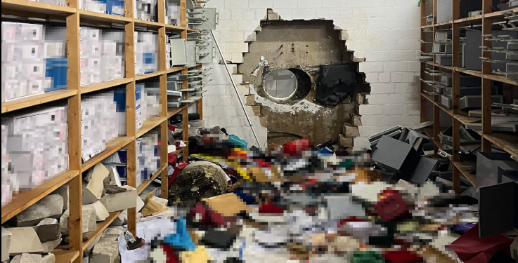 지하금고 벽 뚫은 ‘현실판 오션스 일레븐’…독일 은행서 500억 증발