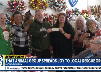 지역 비영리단체, 연말 맞아 동물 보호단체에 후원금 전달