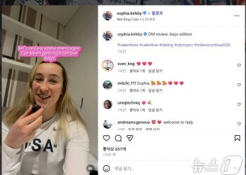 美 올림픽 선수의 공개 데이트 모집…DM 600개 쏟아졌다