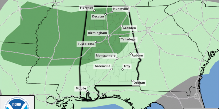“달걀 크기 우박 쏟아졌다”…앨라배마 강타한 폭풍에 정전·피해 속출