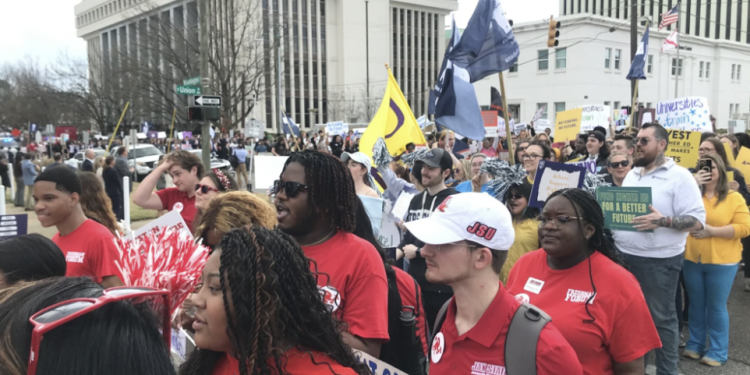 앨라배마 고등교육의 날…주 의사당에 1,000여 명 집결