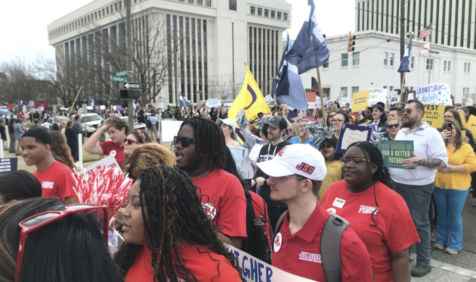 앨라배마 고등교육의 날…주 의사당에 1,000여 명 집결