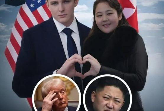 “배런 트럼프와 김주애 결혼시키자”…SNS서 세계 평화 풍자 밈 확산