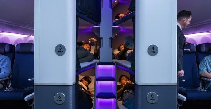 “이코노미도 누워 잔다”…항공사 판 뒤집은 ‘수면 캡슐’ 등장