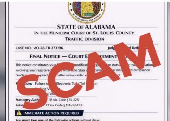 “앨라바마 DMV 문자 왔다?”…누르면 바로 털린다