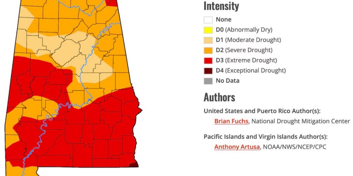 “비 한 방울이 절실하다”…앨라배마 가뭄 ‘최악 수준’ 확산