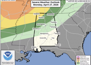 “한밤중 토네이도까지 온다”…앨라배마 3일 연속 폭풍 비상