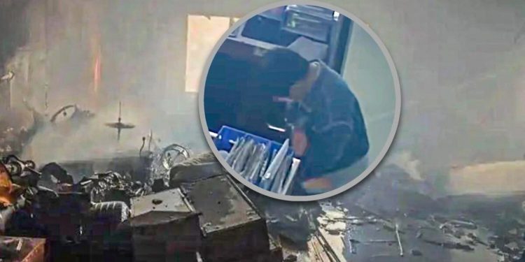 “심심해서 휴지에 불 붙였다”…부모 회사 따라온 12살 아들, 사무실 전소