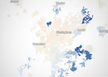 “앨라배마 최대 도시였는데”…버밍엄 인구 또 감소, 외곽 도시는 폭발 성장