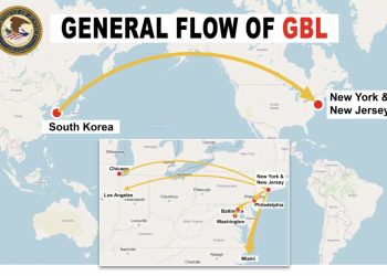 한국發 GBL·캘리포니아 필로폰 밀수 조직 일망타진… 11명 연방 기소