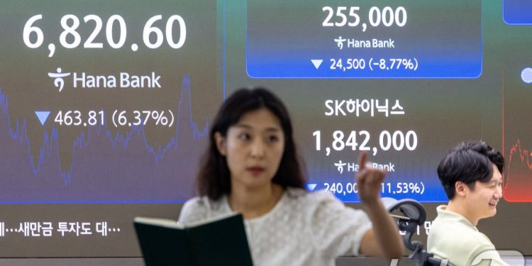 블룸버그 “코스피 급락, 이재명 정부 첫 시험대…레버리지 ETF 논란 확산”
