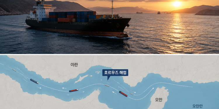 호르무즈 또 피격…세계 물류 긴장 고조